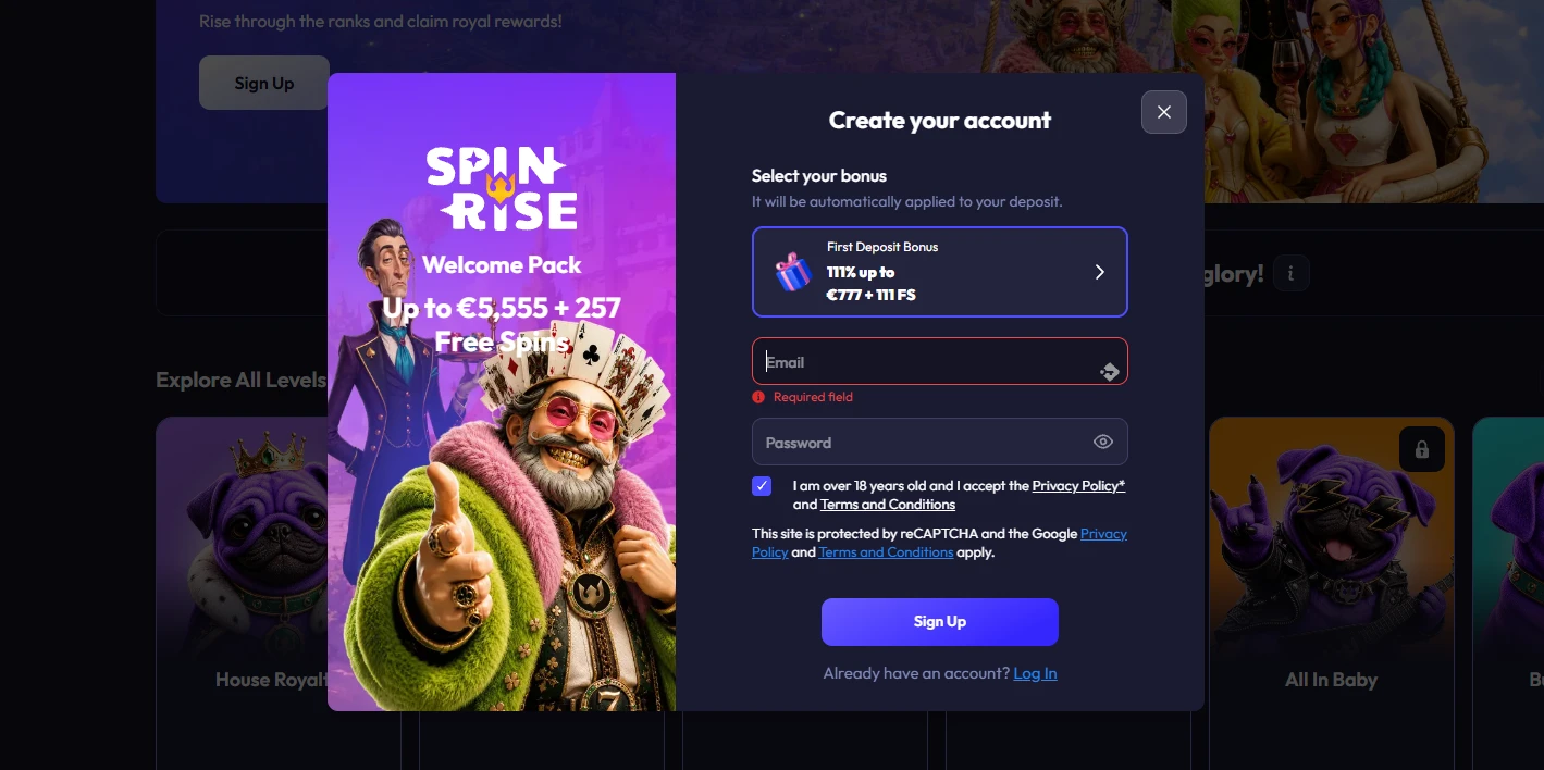 spirise-casino-registration-banner